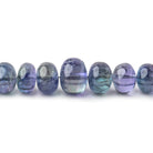 4-10mm Tanzanite Plain Rondelle Beads 21 inch 134 pieces AAA - Beadsofcambay.com