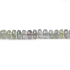 4-4.5mm Fancy Sapphire Plain Rondelles 18 inch 165 Beads AA - Beadsofcambay.com
