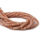4-4.5mm Sunstone Heshi Beads 14 inch 260 pieces - Beadsofcambay.com