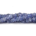 4-4.5mm Tanzanite plain square heshi beads 14 inch 215 pieces A - Beadsofcambay.com