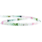 4-5.5mm Multi-Color Tourmaline Faceted Rondelle, A Grade - Beadsofcambay.com