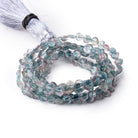 4-5mm Bi-Color Indicolite Tourmaline Faceted Heart Beads 16 inch 92 pieces - Beadsofcambay.com