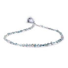 4-5mm Bi-Color Indicolite Tourmaline Faceted Heart Beads 16 inch 92 pieces - Beadsofcambay.com