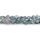 4-5mm Bi-Color Indicolite Tourmaline Faceted Heart Beads 16 inch 92 pieces - Beadsofcambay.com
