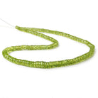 4-6.5mm Peridot faceted Heshi beads 16 inch 255 beads AA - Beadsofcambay.com