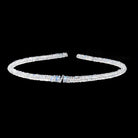 4-6.5mm Rainbow Moonstone Faceted Heshi Beads 10 inch 150 pieces AAA - Beadsofcambay.com