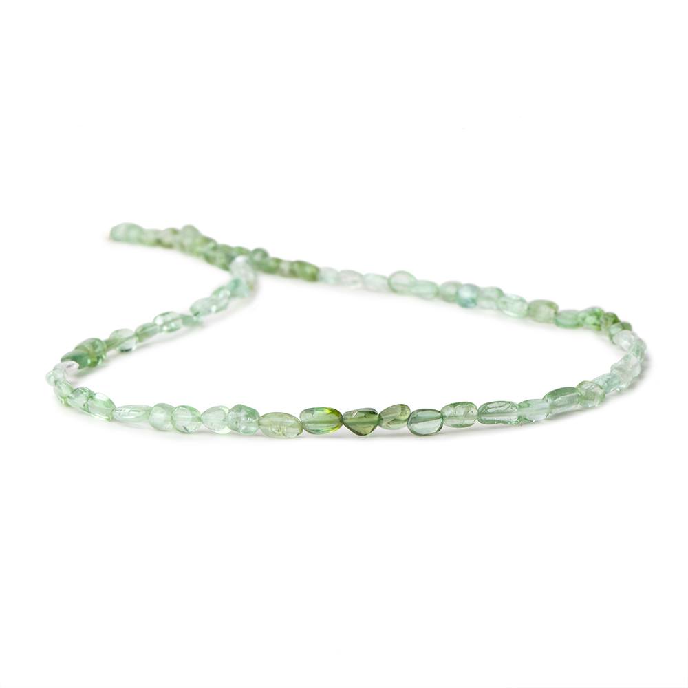 4-6mm Afghani Tourmaline Plain Nugget Beads 14 inch 65 pieces - Beadsofcambay.com