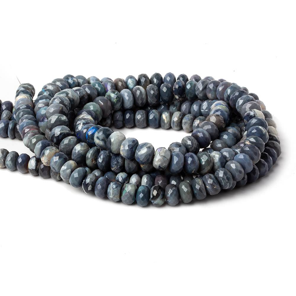 4-6mm Australian Opal Beads Faceted Rondelle Beads 18 inch 125 pcs AA - Beadsofcambay.com