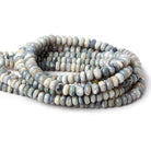 4-6mm Australian Opal Beads Faceted Rondelle Beads 18 inch 125 pcs AA - Beadsofcambay.com
