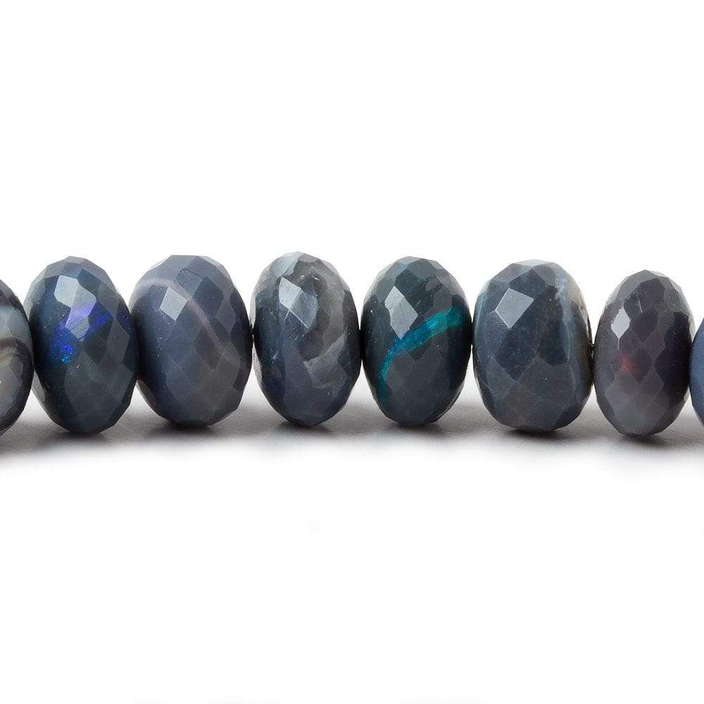 4-6mm Australian Opal Beads Faceted Rondelle Beads 18 inch 125 pcs AA - Beadsofcambay.com