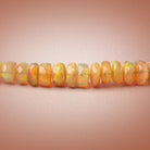 4-6mm Golden Ethiopian Opal Faceted Rondelle Beads 16 inch 178 pieces AA - Beadsofcambay.com