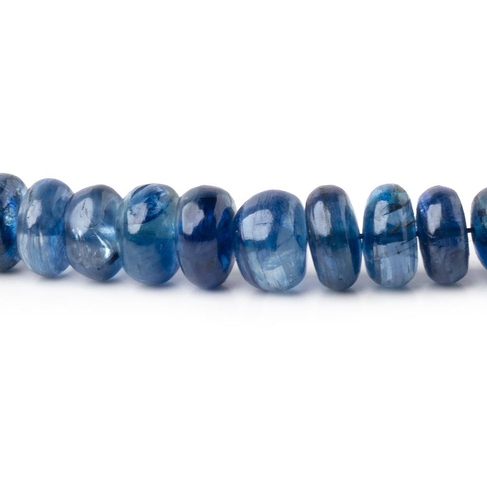 4-6mm Kyanite Plain Rondelle Beads 16 inch 127 pieces AA - Beadsofcambay.com
