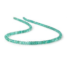 4-6mm Pool Blue Apatite Faceted Rondelle Beads 16 inch 139 pieces AA - Beadsofcambay.com