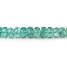 4-6mm Pool Blue Apatite Faceted Rondelle Beads 16 inch 139 pieces AA - Beadsofcambay.com