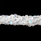 4-6mm Rainbow Moonstone Faceted Coin Beads 15 inch 82 pieces AA