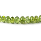 4-7.5mm Afghani Peridot Plain Rondelle Beads 18 inch 110 pieces AA - Beadsofcambay.com