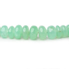 4-7.5mm Chrysoprase Plain Rondelle Beads 18 inch 144 pieces - Beadsofcambay.com