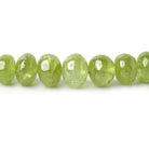 4-7.5mm Grossular Garnet plain rondelles 18 inch 130 beads - Beadsofcambay.com