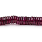 4-7.5mm Rhodolite Garnet Plain Heshi Beads 16.5 inch 380 pieces AA - Beadsofcambay.com