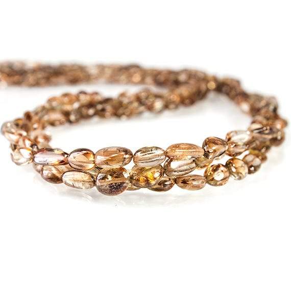 4-7mm Andalusite Plain Nugget Beads 18 inch 73 pieces - Beadsofcambay.com