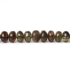 4-7mm Andulasite Plain Rondelle Beads 16 inch 93 pieces - Beadsofcambay.com