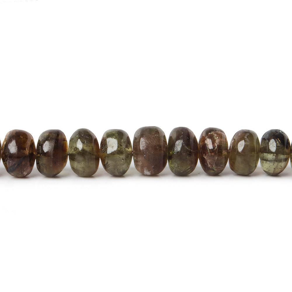 4-7mm Andulasite Plain Rondelle Beads 16 inch 93 pieces - Beadsofcambay.com