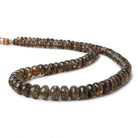 4-7mm Andulasite Plain Rondelle Beads 16 inch 93 pieces - Beadsofcambay.com