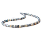 4-7mm Australian Opal Faceted Rondelle Beads 16 inch 150 pieces - Beadsofcambay.com