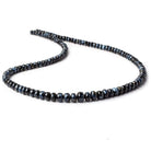 5-8mm Pietersite plain rondelle beads 18 inch 118 pieces AA - Beadsofcambay.com