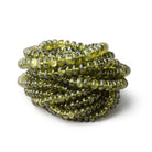 4-7mm Idocrase Plain Rondelle Beads 18 inch 121 pieces AA - Beadsofcambay.com