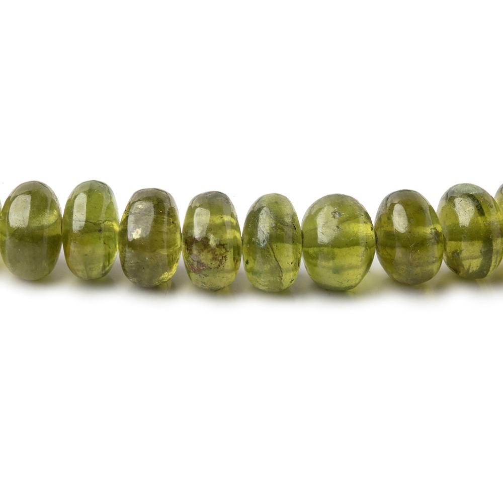 4-7mm Idocrase Plain Rondelle Beads 18 inch 121 pieces AA - Beadsofcambay.com