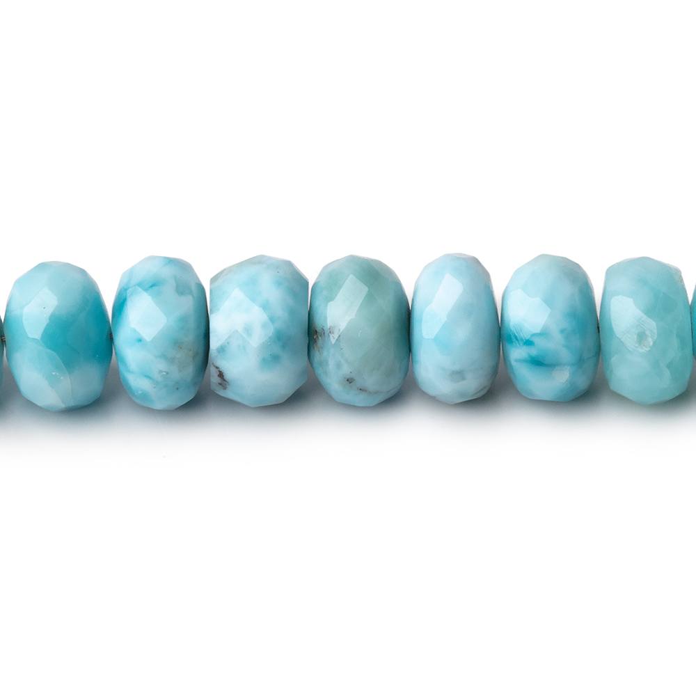 4-7mm Larimar Faceted Rondelle Beads 18 inch 138 pieces AA - Beadsofcambay.com