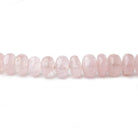 4-7mm Morganite plain rondelle beads 18 inch 138 pieces - Beadsofcambay.com