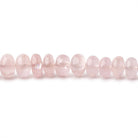 4-7mm Morganite Plain Rondelle Beads 18 inch 148 pieces - Beadsofcambay.com