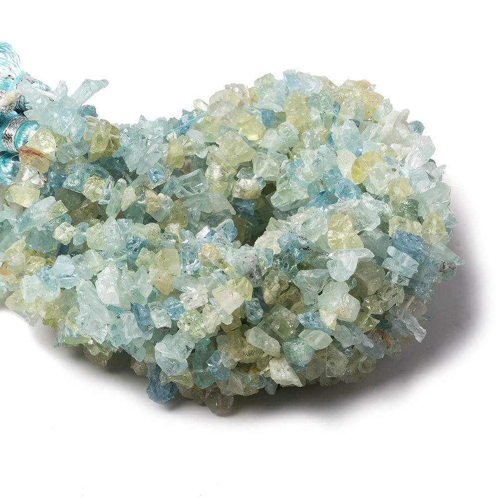 4-7mm Multi Color Beryl Beads Natural Crystal 15.5 inch 197 pieces - Beadsofcambay.com