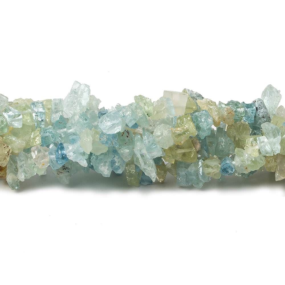 4-7mm Multi Color Beryl Beads Natural Crystal 15.5 inch 197 pieces - Beadsofcambay.com