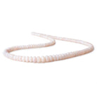 4-7mm Pink Peruvian Opal Plain Rondelle Beads 18 inch 152 pieces AAA - Beadsofcambay.com