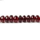 4-7mm Pyrope Garnet Plain Rondelle Beads 16 inch 95 pieces - Beadsofcambay.com
