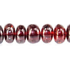4-7mm Pyrope Garnet Plain Rondelle Beads 16 inch 95 pieces - Beadsofcambay.com