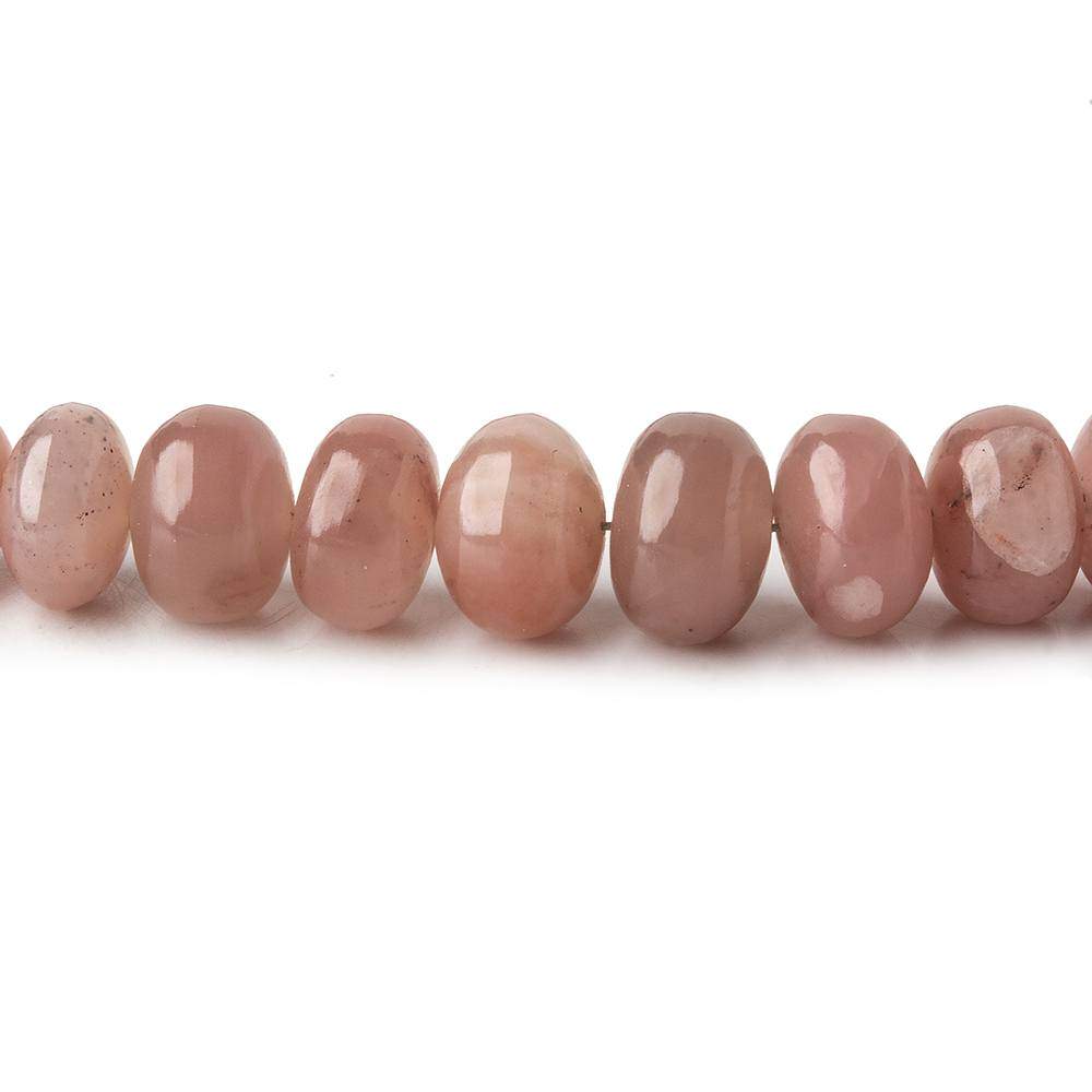4-8mm Strawberry Quartz Plain Rondelle Beads 18 inch 120 pieces - Beadsofcambay.com