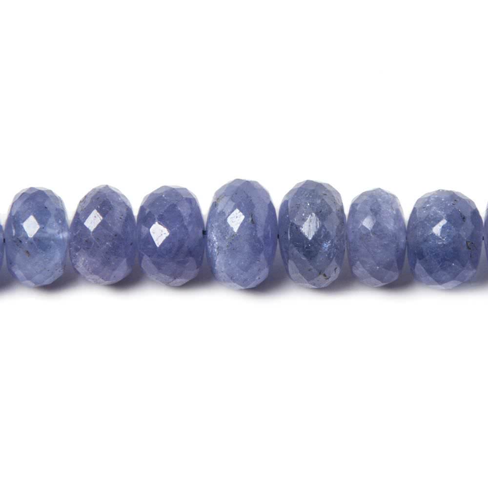 4-8mm Tanzanite Beads Faceted Rondelle, AA Grade 16 inch 113 pieces - Beadsofcambay.com