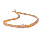 4-9.5mm Golden Ethiopian Opal Faceted Heshi Beads 18 inch 248 pieces AAA - Beadsofcambay.com