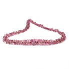 4-9mm Rubellite Tourmaline Faceted Tear Drop Beads 18 inch 264 pieces AAA - Beadsofcambay.com