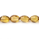 9x7-11x8mm Honey Quartz Faceted Oval Beads 8 inch 20 pieces - BeadsofCambay.com