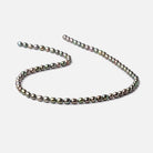 6x5mm Mushroom Green Oval Freshwater Pearl Beads 15.5 inch 62 pieces - BeadsofCambay.com