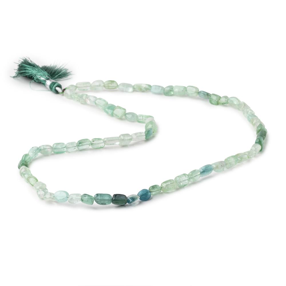 4x3-7x4mm Shaded Afghani Tourmaline Plain Nugget Beads 16 inch 65 pieces - BeadsofCambay.com