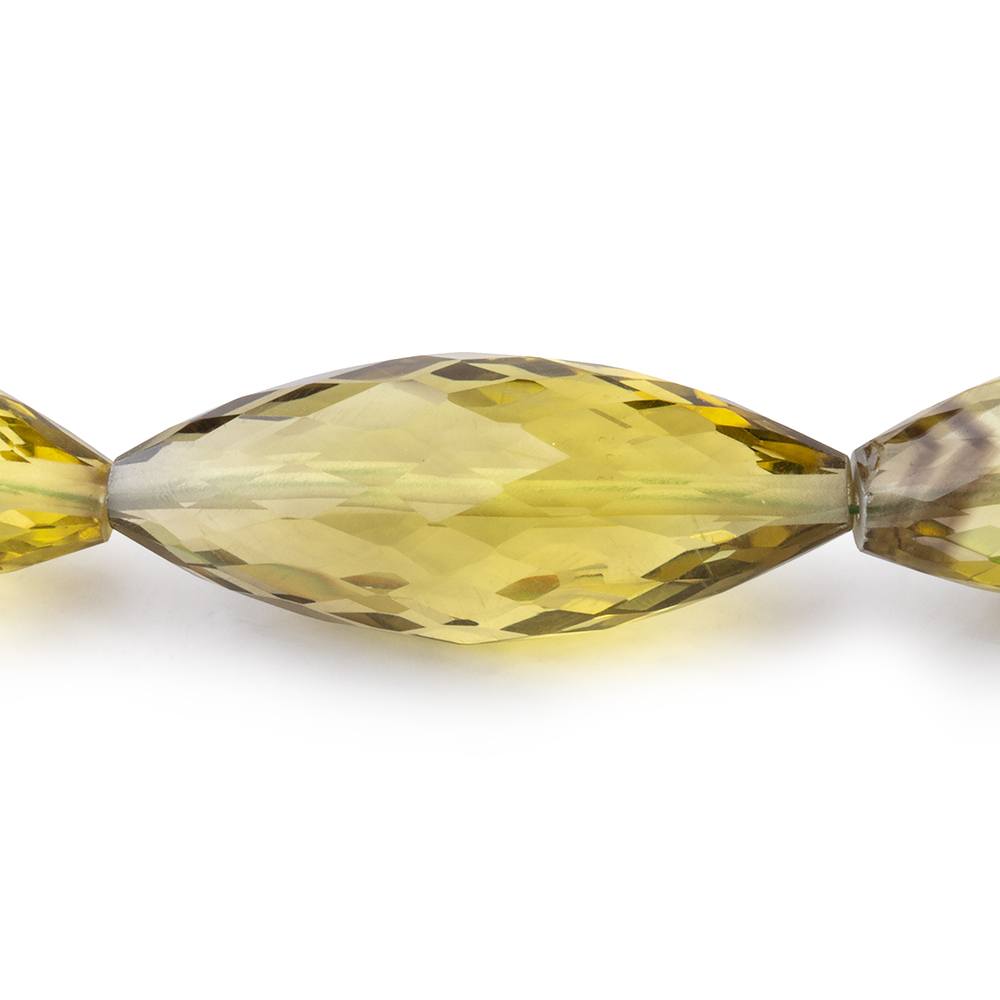 22x9-30x11mm Bi-Color Quartz Faceted Marquise Beads 16 inch 15 pieces - BeadsofCambay.com