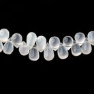 6x4-10x5mm Ceylon Moonstone plain tear drop 8 inch 55 Beads - BeadsofCambay.com