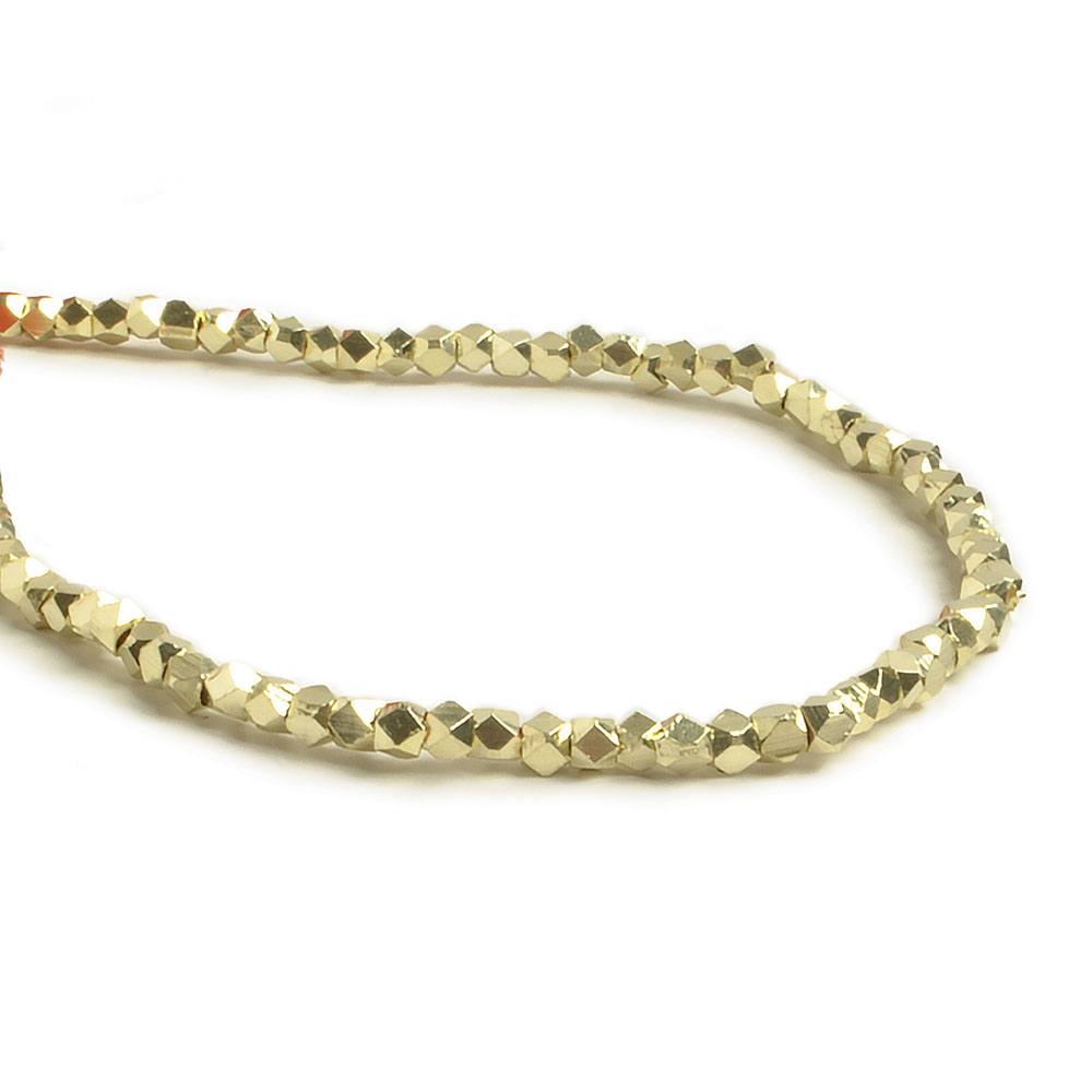 14kt gold plated beads