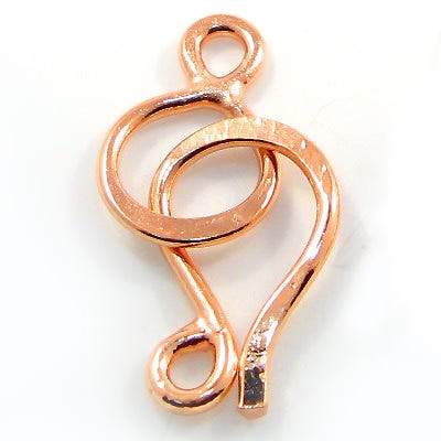 42x26mm Copper Hook and Eye Clasp Set of 2 - Beadsofcambay.com